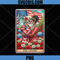 The Lovers Skeleton Couple With USA Flag Roses PNG, Gothic Romance Skull Art PNG