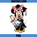 Minnie Mouse Graduation PNG, Cute Disney Graduate PNG, Class Of 2026 PNG 