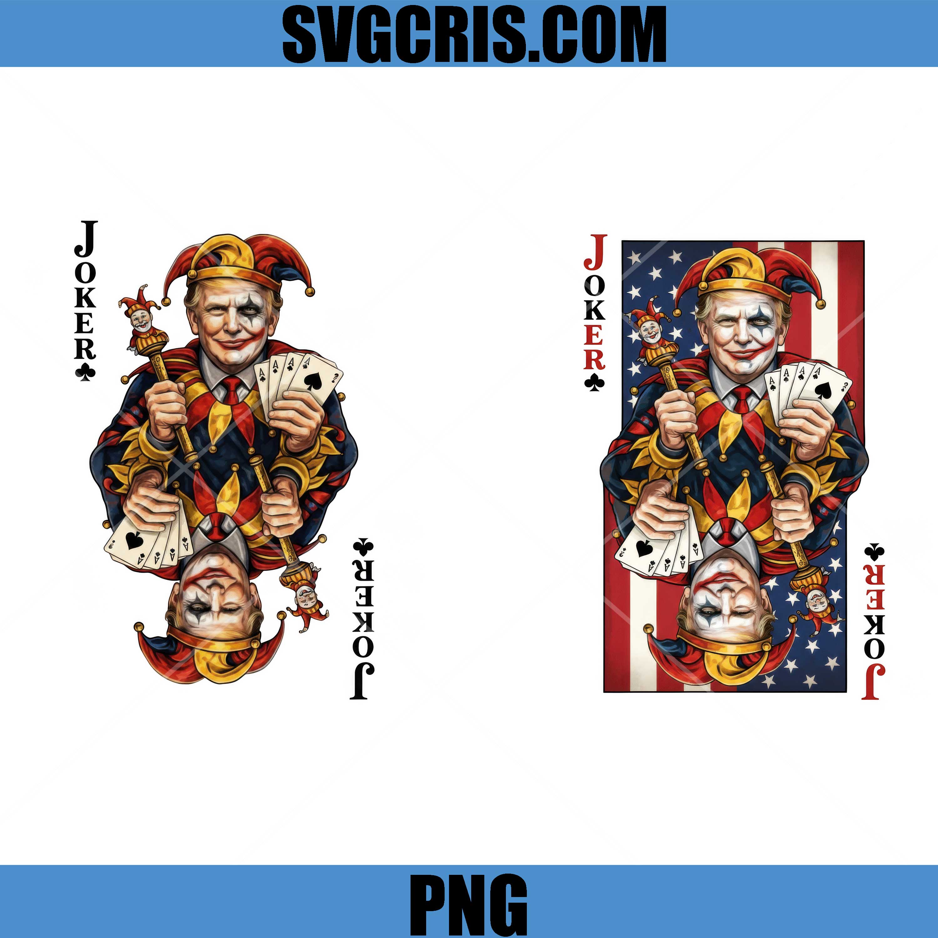 Joker Trumd USA PNG Bundle, Trumd Clown PNG, Funny Trumd