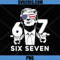 Trump 67 America Shades PNG, Trump USA Glasses 67 Graphic PNG, Funny Trump Six Seven Quote PNG