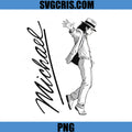 Michael Jackson Signature Dance Art PNG, MJ PNG, King Of Pop PNG