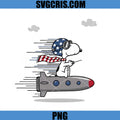 Snoopy USA Aviator Rocket Cute PNG, Cartoon Snoopy 4th July PNG
