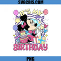 Minnie Mouse Birthday Girl PNG, It’s My Birthday PNG