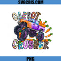 Carrot Crusher Monster Truck PNG, Easter Carrot Truck PNG