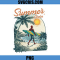 Spiderman Summer Lovin PNG, Beach Surf Vacation PNG